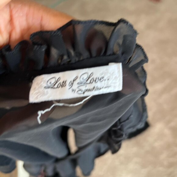 Y2k Speechless Sheer Blouse - Picture 4 of 4